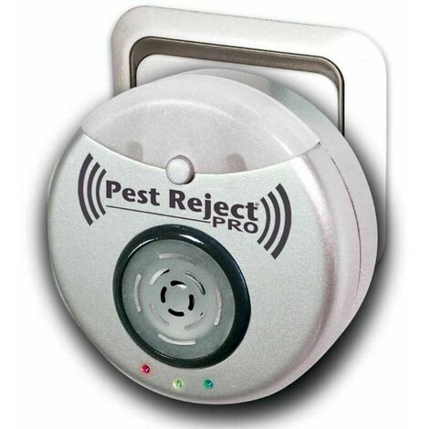 Quiet ultrasonic mouse repellent using electromagnetic waves