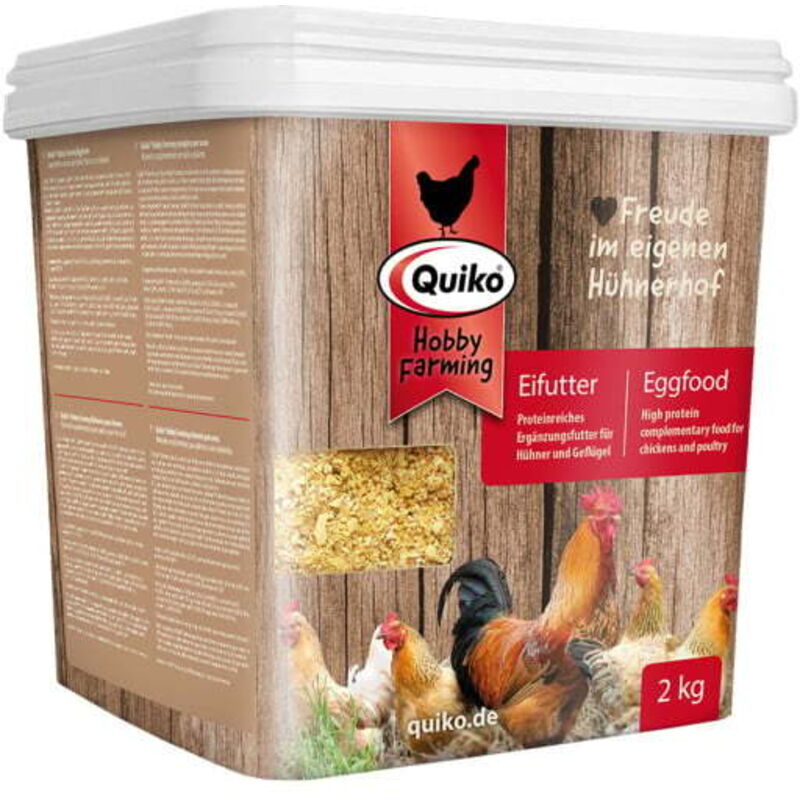 Quiko Hobbyfarming Eifutter Für Hühner Und Geflügel 2 Kg