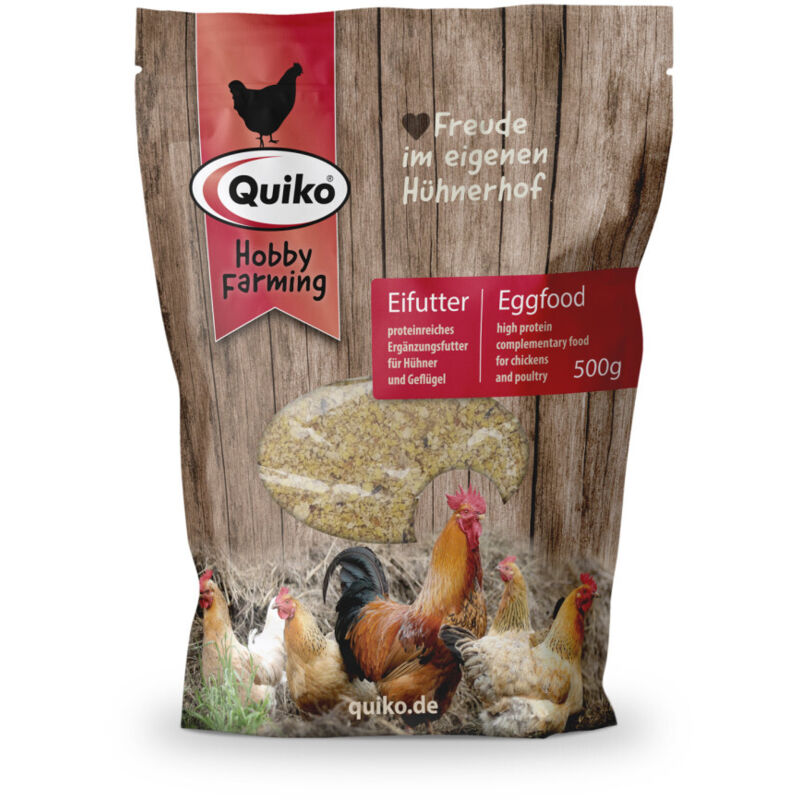 Quiko Hobbyfarming Eifutter Für Hühner Und Geflügel 500 G