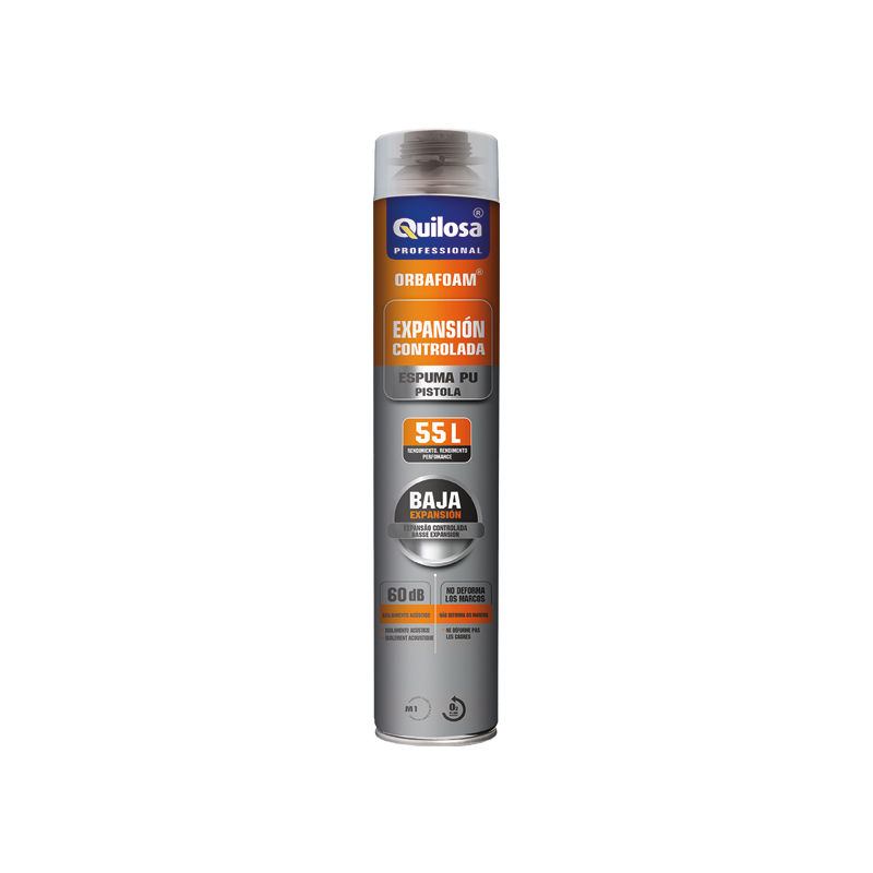

Espuma Orbofam baja expansion pistola 750 ml - Quilosa