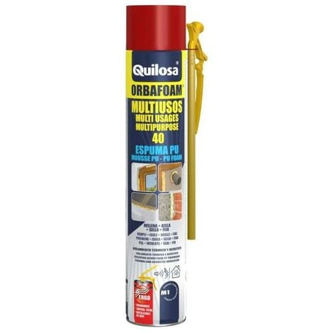 MIBRICOTIENDA quilosa orbafoam espuma poliuretano 40l 670 ml canula 10049174