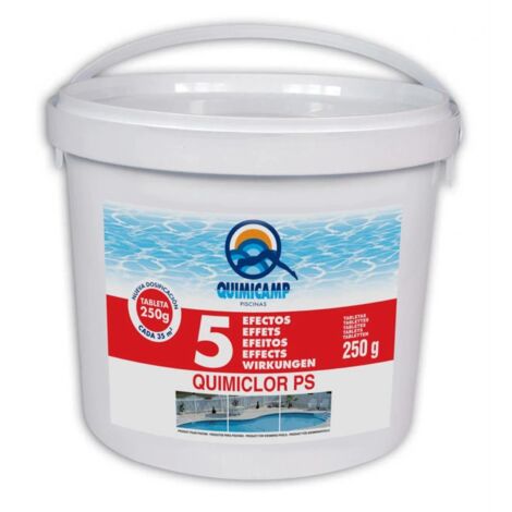 Quimiclor PS 5 Effects, Tabletten 250 grs. 5 Kg. CHEMIEAMP