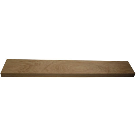 Quincadeco – Planche chêne massif 100 x 10 cm – Épaisseur 2,2 cm – Charge maximale 15 kg – Fabrication artisanale française