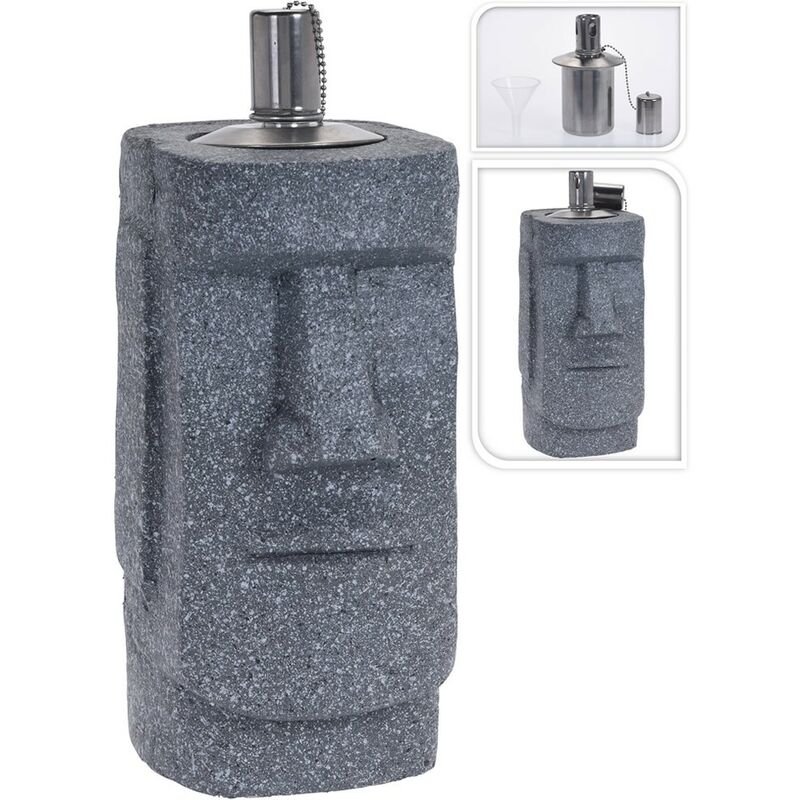 

Quinque lampara moai 14x31 cm