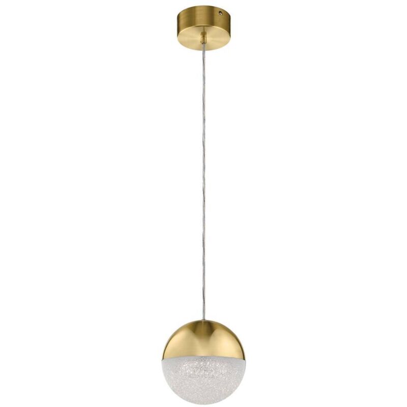 Kichler Moonlit Plafonnier sphérique led intégré Champagne Gold, 3000K - Elstead