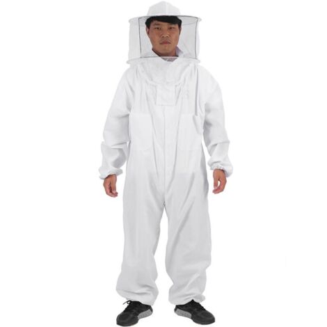 quipement de protection professionnel pour l'apiculture Abeille gardant tout le corps Costume d'apiculteur Chapeau XL