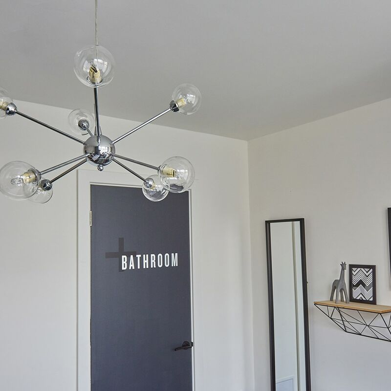 Quirky Lounge Living Room Lighting 8 Way Ceiling Light No Bulb 24246