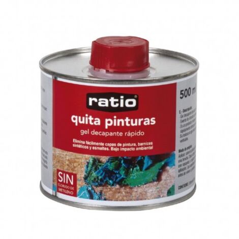 QUITA PINTURAS RATIO 500 ML - EHLIS