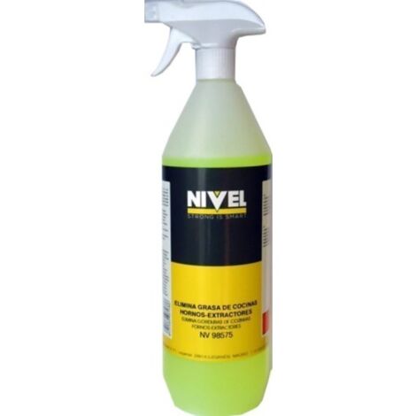 Quitagrasa Cocinas Hornos Extractores Spray Nivel 1 Lt