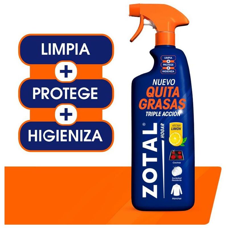 

Quitagrasas Pistola 750Ml Zotal+Recambio Regalo