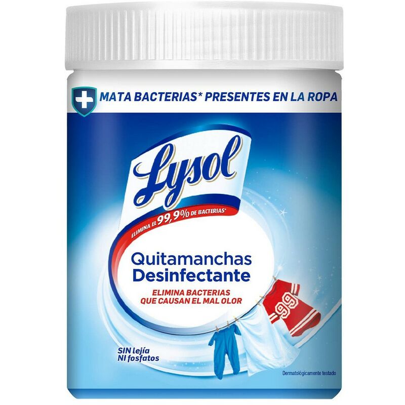 

Quitamanchas Lysol Desinfectante Textil (450 g)