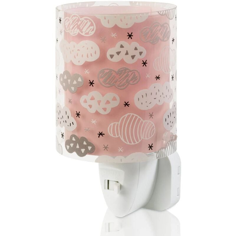 

Lúzete - Quitamiedos Infantil Clouds Rosa