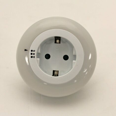 F-BRIGHT Quitamiedos nocturno con sensor crepuscular de 3 luces de colores