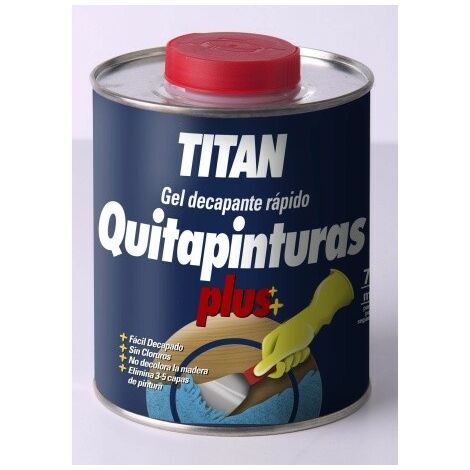 AKZO NOBEL COATINGS S.A Quitapinturas Preparacion Madera 375 Ml Gel Titan-Plus Tita