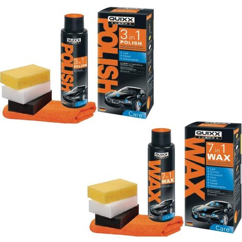 QUIXX Bundle Polish 3in1 500ml + 7in1 Wax