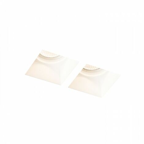 QUO SQ II lampe spot encastrable plâtre 230V GU10 2x35W