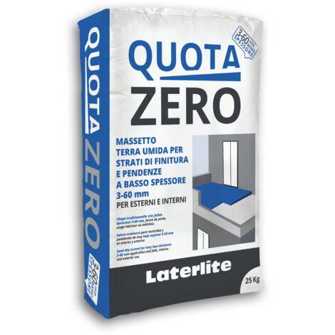 Quota zero laterlite 25 kg