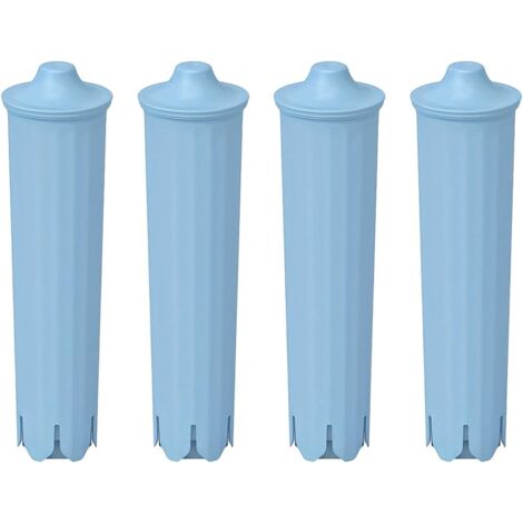 Qury Lot de 4 cartouches de filtre à eau compatibles avec Impressa ENA Series 71312 71311 67007 Bleu