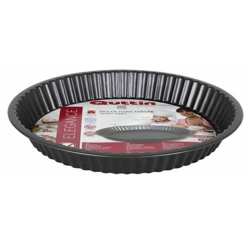 

Quttin Bandeja para Horno Quttin (25,5 x 3 cm) Gris Acero al carbono