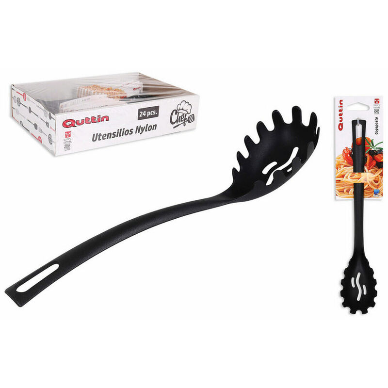 

Cuchara para Servir Pasta Nylon Negro (29 x 5,5 cm) (1 uds) - Quttin