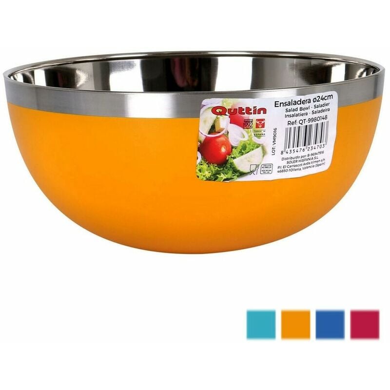

Ensaladera Acero Inoxidable (Ø 24 cm) - Quttin