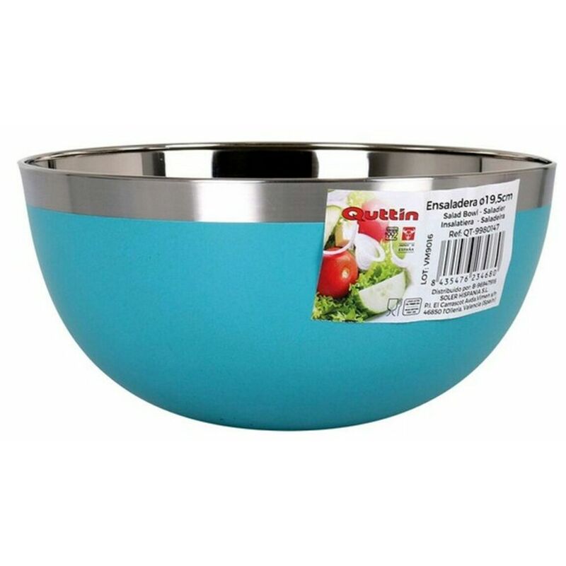 

Ensaladera Acero Redonda (19,4 x 9,4 cm) - Quttin