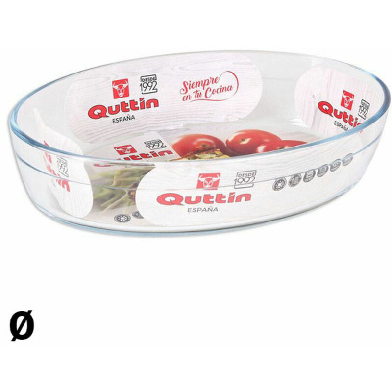 

Quttin Fuente de Cocina Quttin Cristal 3,4 L - 35,1 x 24,1 x 6,5 cm