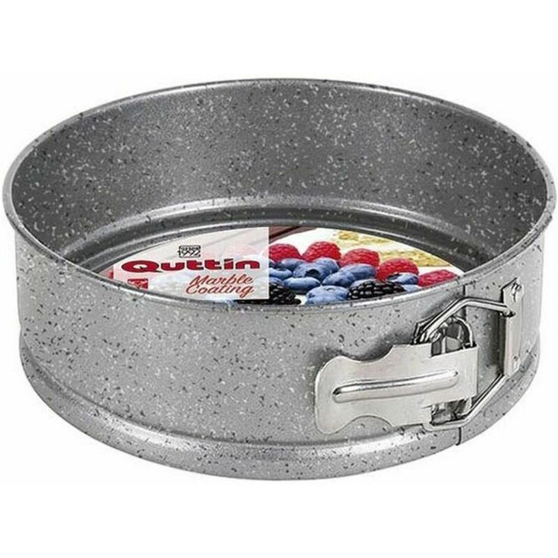 

Molde Desmontable Acero de carbono Redondo Gris 20 x 6,8 cm - Quttin