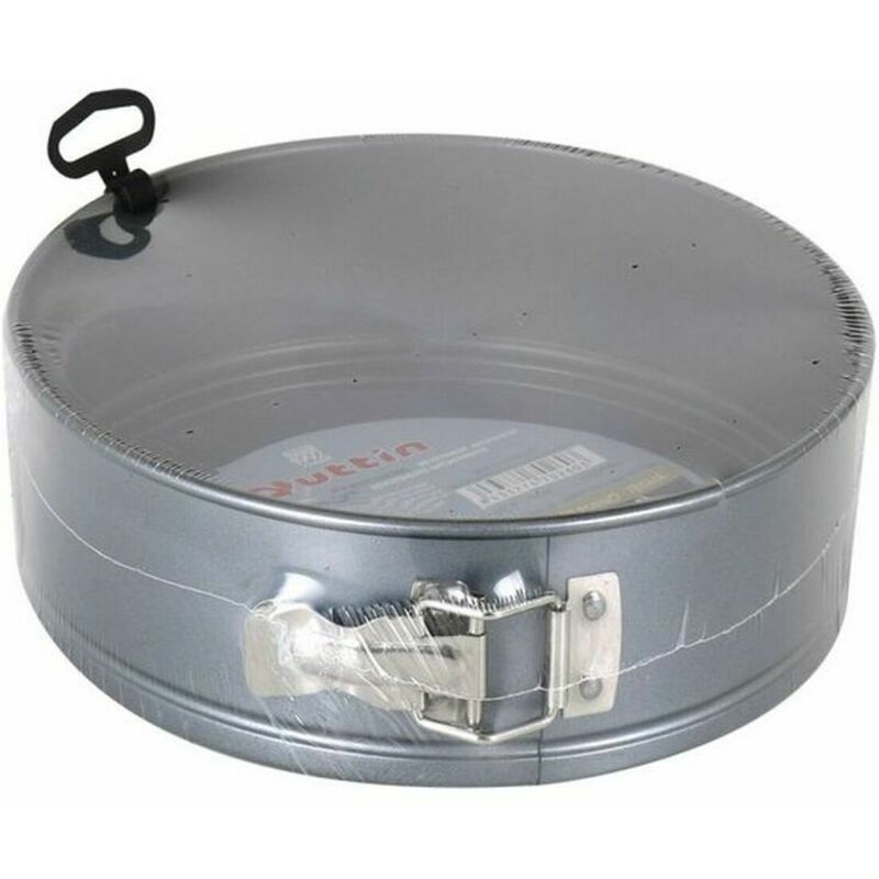 

Quttin Molde Desmontable Quttin Acero de carbono Redondo Plateado 28 x 6,8 cm