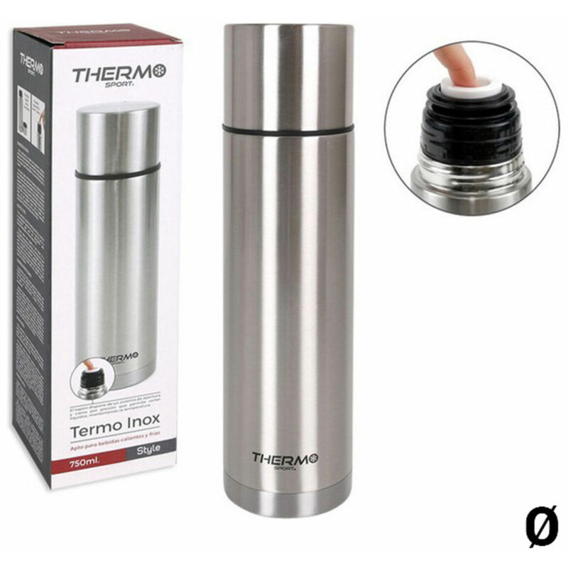 

Termo ThermoSport Acero Inoxidable ø 8 x 29 cm - 750 ml - Quttin