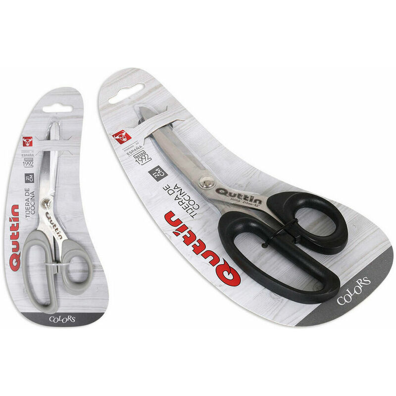 

Tijeras Colors Acero/Plástico (21 cm) - Quttin