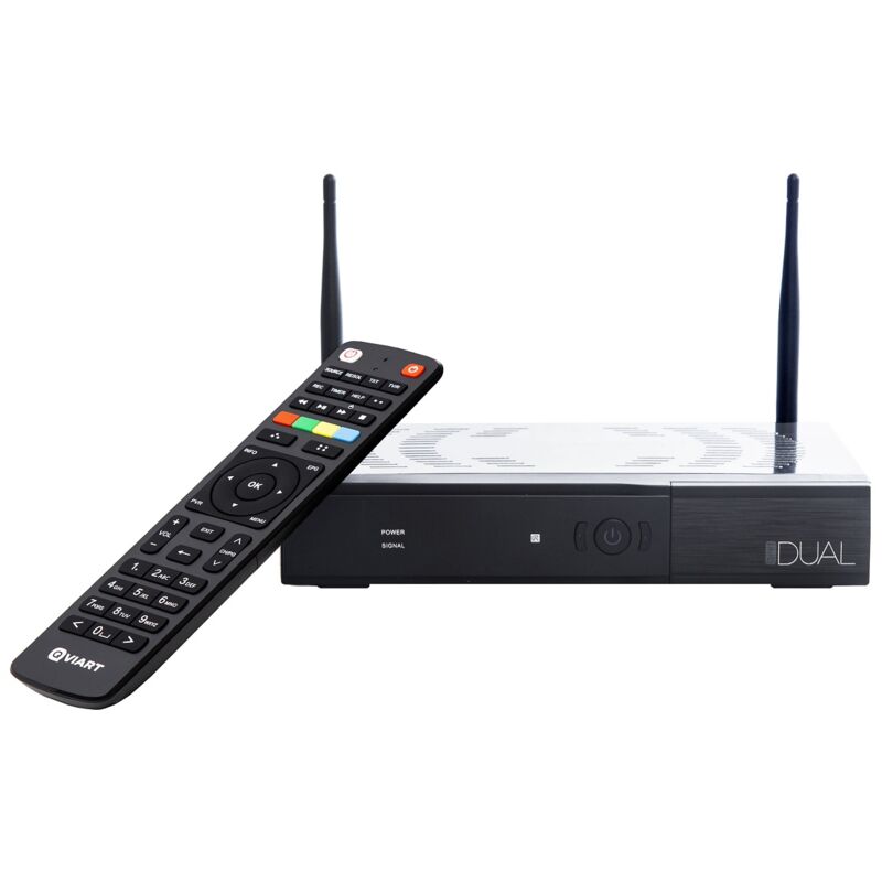Qviart DOUBLE OS V2 Enigma2 Android 4K DVB-S2X/T2/C
