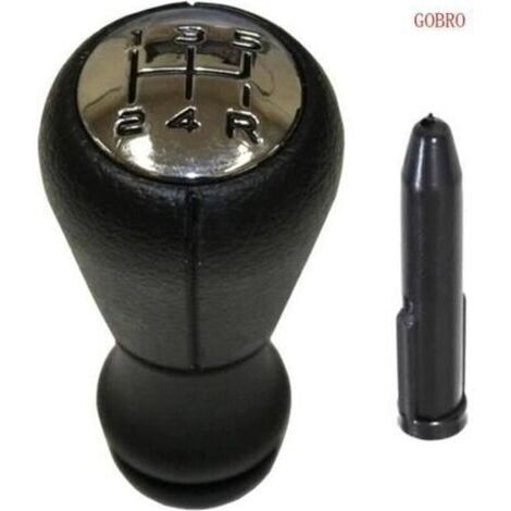 QZ- Pommeau + cône levier de vitesse pour Peugeot 106 206 306 406 806 107 207 307 407 607 807 108 208 308 408 508 3008 Partner