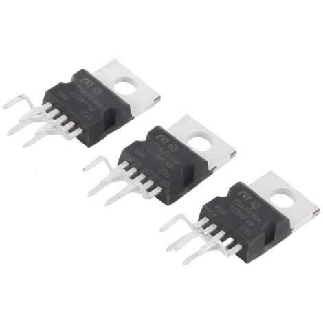 (R) 3 piezas TDA2030A Amplificador operacional simple, chips IC de audio de 5 pines