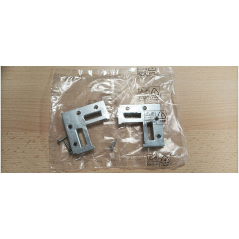 R ACCESSORI MONTAGGIO X SPECCHIO DA BAGNO 960 CON 2 ANTE ROVERE FUMO- 1,0 confezione
