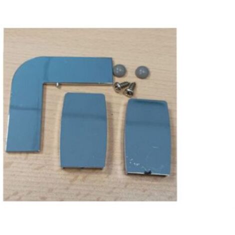 R ACCESSORI X PARETE FISSA CRIST.TRAS/SER.MM.6CM.74/80LUSSO