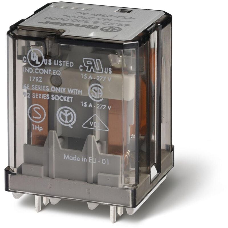 Finder - Relais de puissance ci 2NO 16A 230V ac intervalle des contacts 3mm 279237 622282300300