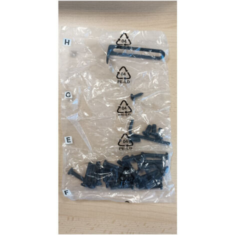 R KIT MONTAGGIO X INDUSTRIAL LIBRERIA METAL/QUERCIA 80X30X180 CM