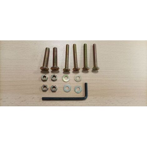 R KIT MONTAGGIO X TAVOLO LEGNO OVALE PIEGHEVOLE CM 120X75X72