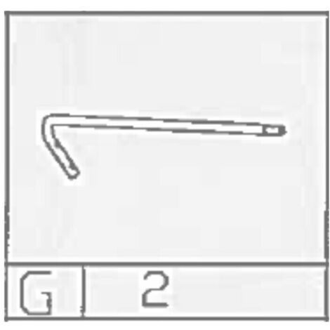R PARTICOLARE G X DONDOLO SOFA 3 POSTI SGANCIO RAPIDO- 1,0 pz
