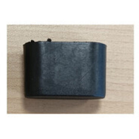 R PIEDINO X SEDIA INTERLOCUTORIA WORK  NERA PVC- 1,0 coppie