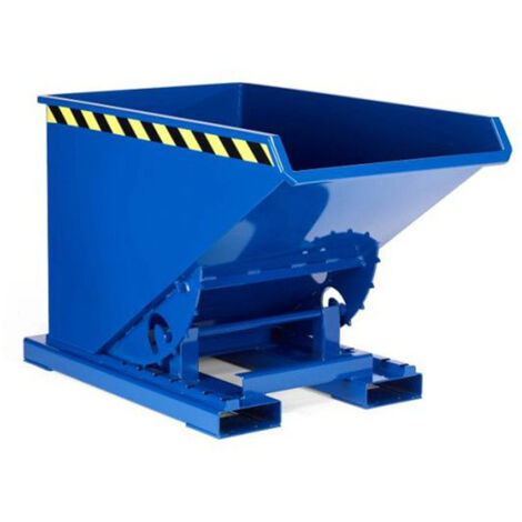 R+R Industrietechnik Abrollkipper Typ RAM-170 1570x1800x1100mm 1700dm³ RAL 5010 Enzianblau