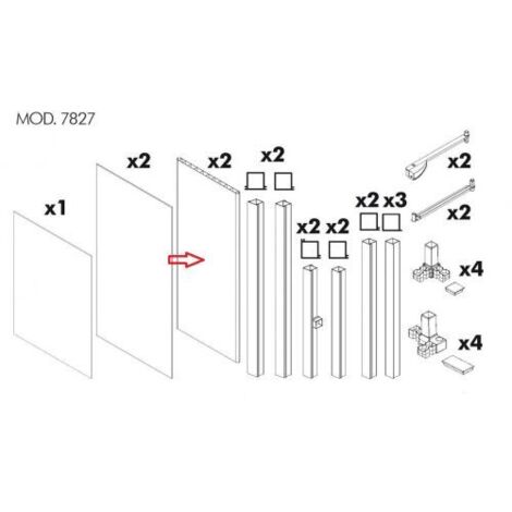 R SPORTELLO DX-SX X KIT COPRILAVATRICE