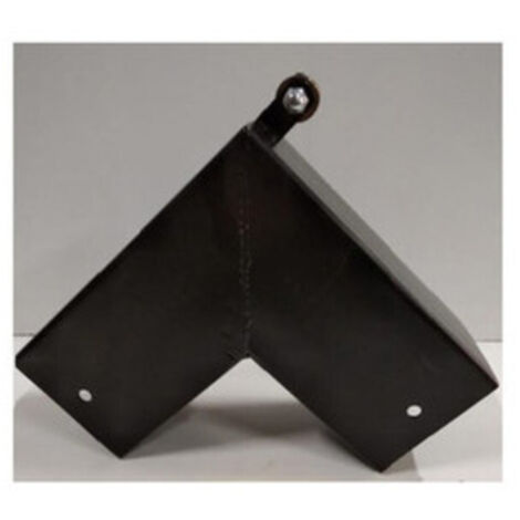 R SUPPORTO IN FERRO X PALO ORIZZ.E VERTICALE- 1,0 pz