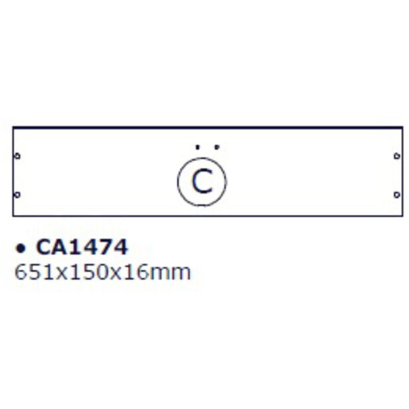 R Top C X Kit Scarpiera 5 Ribalte 65x15x164 Bianco 1307
