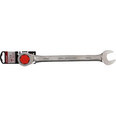 R07100240 Llave de carraca de anillo SW24 mm 285 mm