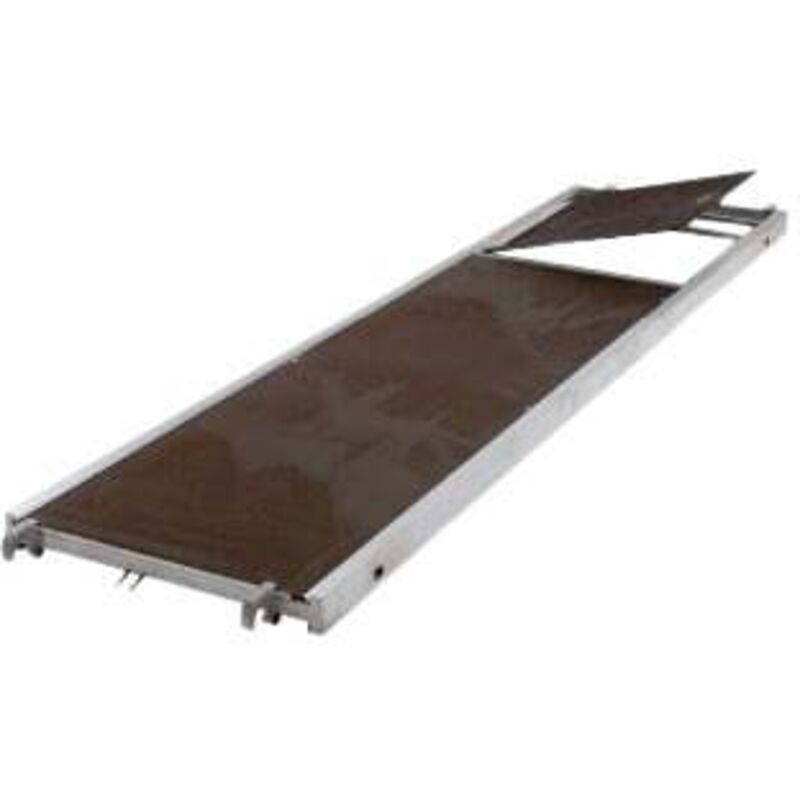 Tubesca Comabi - tubesca-comabi - Planchers aluminium/bois à trappe largeur 730mm - Longueur de 1.20m à 3m - Pour échafaudage R200/M368