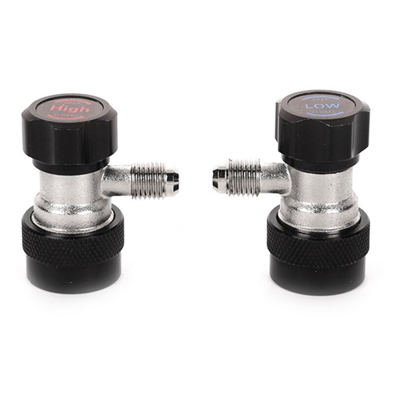 Image of R134A a/c AC-Kompressor R-134A Manueller Schnellkupplungsadapter