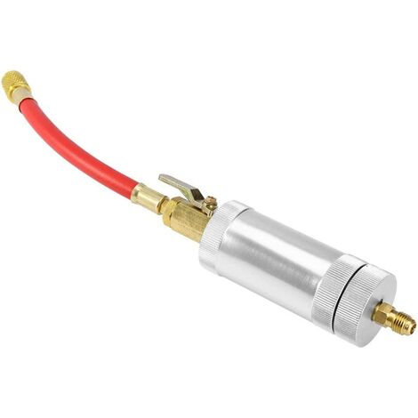 R134A R12 R22 Climatisation voiture huile/injection de colorant Injection Outil 2 Oz pur huile liquide de refroidissement de remplissage Tube Accessoires voiture