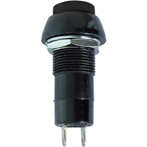 R18-25a - Schalter - 1p aus-ein - schwarze Kappe - 1 a / 125 v
